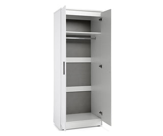 Brompton 2 Door Wardrobe, White