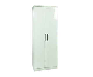 Brompton 2 Door Wardrobe, White