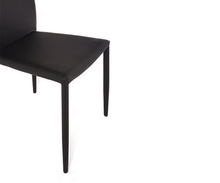 Neo Dining Chair, Black PU