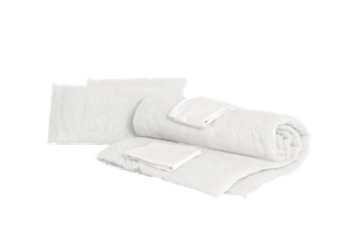 Budget Double 4ft6 White Bedding Pack