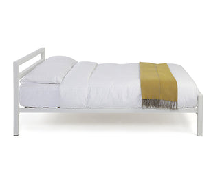 Court 4ft Bed Frame, White