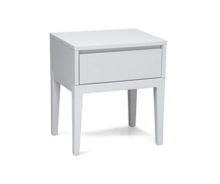 Valentine 1 Drawer Bedside, White