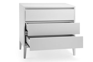 Valentine 3 Drawers Chest, White