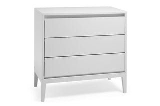 Valentine 3 Drawers Chest, White