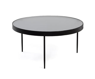 Trinity Circular Coffee Table, Black