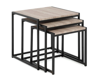 Taylor Nest of Tables, Grey Oak