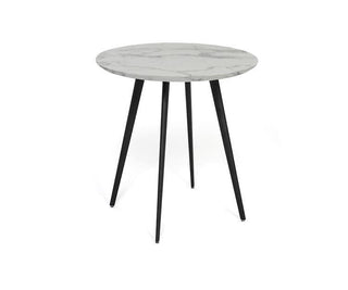 Aerius Bistro Table, Marble/Black