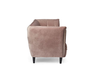 Dawn 2.5 Seater Sofa, Blush Velvet