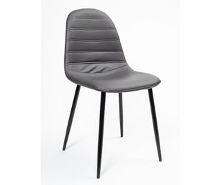 Alec Dining Chair, Grey PU