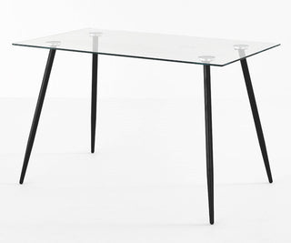 Purley Rectangular Dining Table, Glass