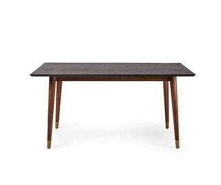 Chevron Rectangular Dining Table, Wenge