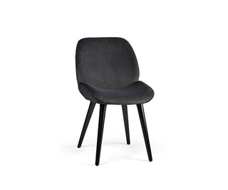 Seema Dining Chair Grey Vlvt