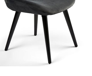 Seema Dining Chair Grey Vlvt