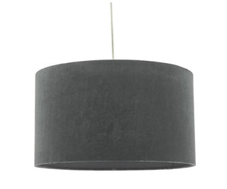 Annaka Ceiling Shade, Grey Velvet