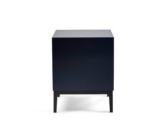Maitree 2 Drawer Bedside Table, Silver/Blue