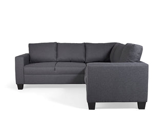 Cherie Corner Sofa 5 Seater, Charcoal