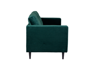 Marston Sofa 2.5 Seater, Green Velvet