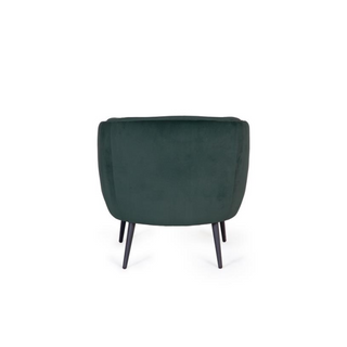 Stella Occasional Chair, Green Velvet