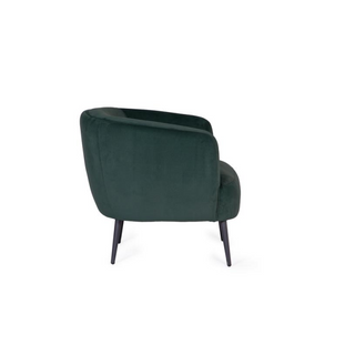 Stella Occasional Chair, Green Velvet