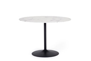 Orwell Dining Table Circlular,  White Marble