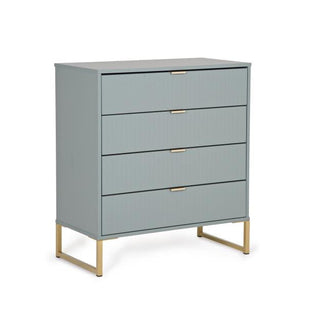 Conrad Chest 4 Drawer, Green