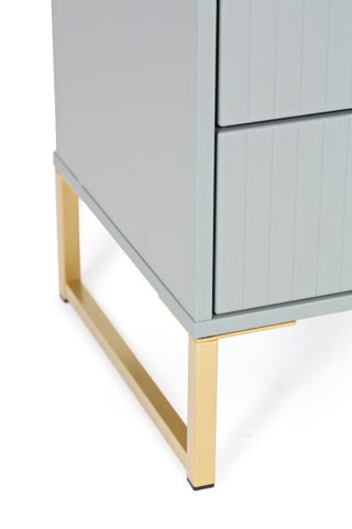 Conrad Chest 4 Drawer, Green