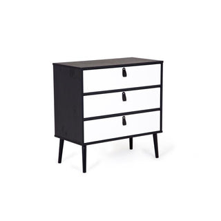 Marianne Chest 3 Drawer, Black