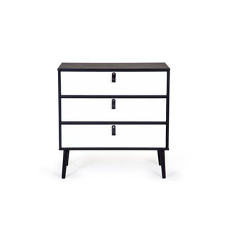 Marianne Chest 3 Drawer, Black