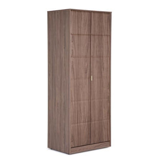 Jacob Wardrobe 2 Door, Walnut