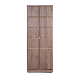 Jacob Wardrobe 2 Door, Walnut