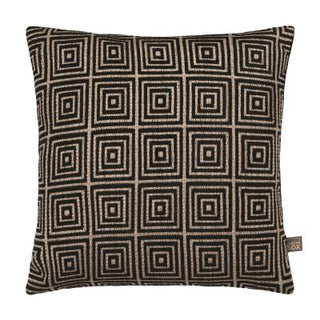 Meso Cushion Square, Black/White