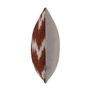 Cusco Cushion Square, Rust/White