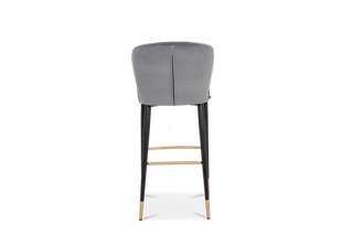 Maya Bar Stool, Grey