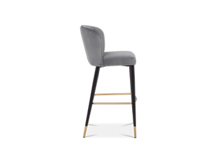 Maya Bar Stool, Grey