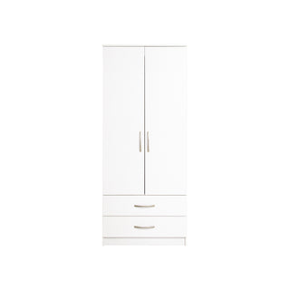 Catania Wardrobe 2 Drawer, 2 Door