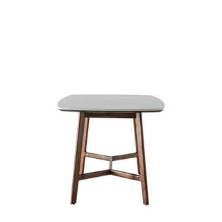 Barcelona Dining Table Dark Wood/Marble