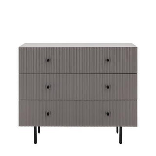 Grip 3 Drawer Chest Grey