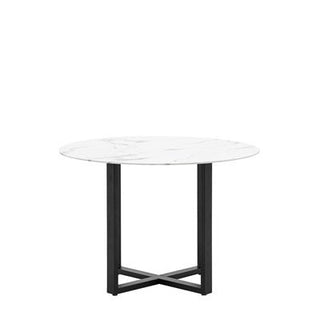 Brim Dining Table Circular White