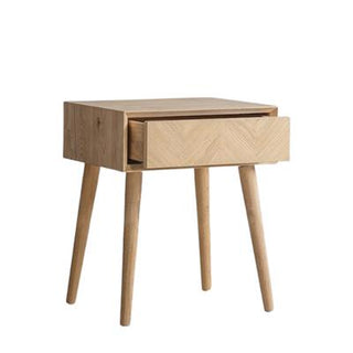 Casa Side Table 1 Drawer Oak