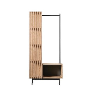 Okayama Open Wardrobe Oak