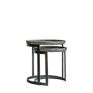 Lungo Nest of 2 Table Metal