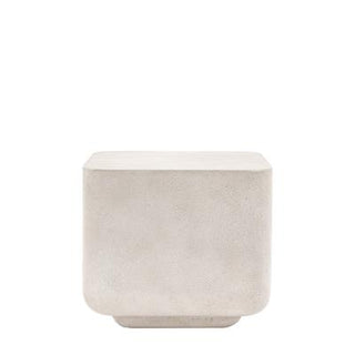 Lure Side Table Concrete effect